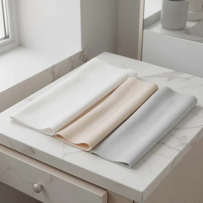 Comparatif des matières pour lingettes visage lavables