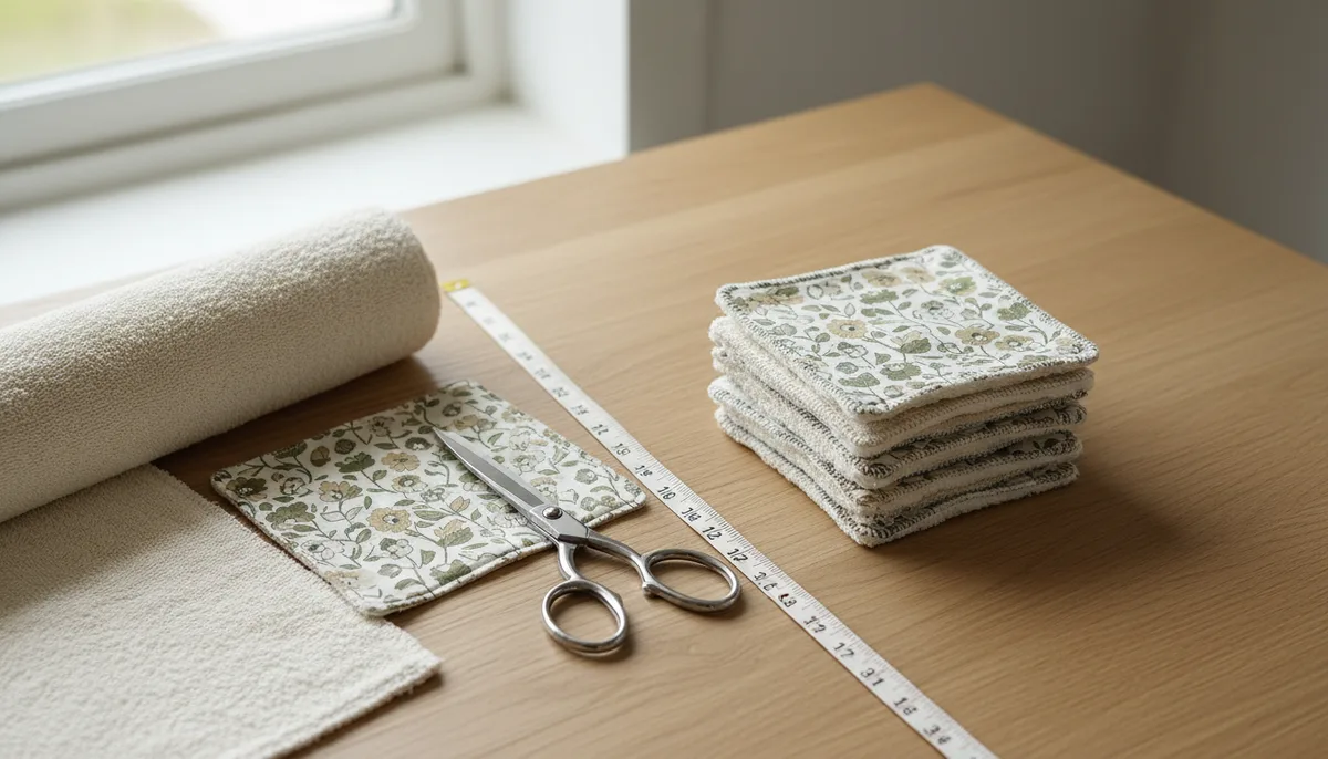 Lingettes démaquillantes lavables à faire soi-même : tuto et patron